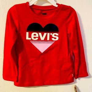 Brand new Levi’s long sleeve t-shirt. 24months.